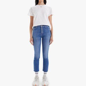 MOTHER. THE PIXIE DAZZLER ANKLE FRAY. Size 27. Beginner's Luck. Great Condition.